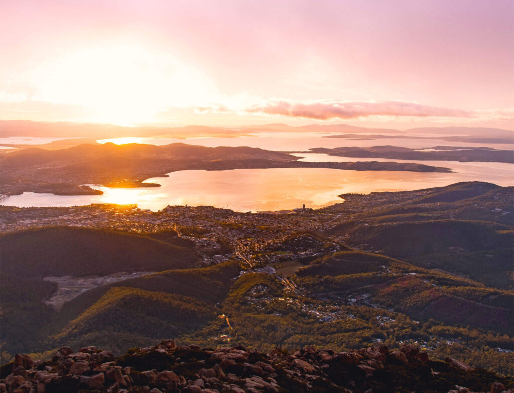 Hobart scenic view